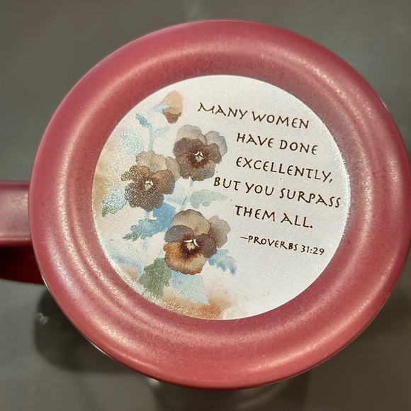 Ceramic Red Mug with Matching Coaster. Brand New in Box - Picture 2 of 6